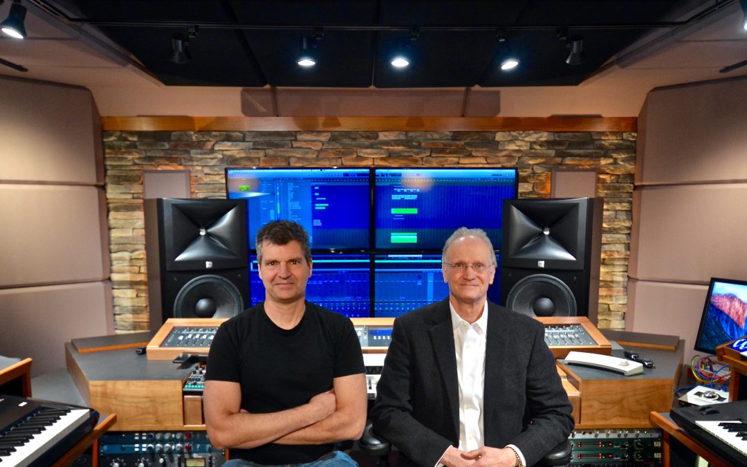 PhantomFocus™ Meets JBL M2 Master Reference Monitors at The News Room